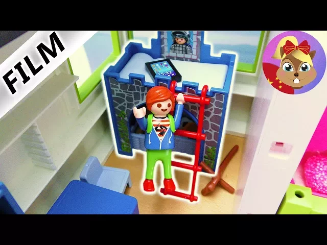 摩比游戏 playmobil 玩偶影片 小尤的新房间 哇塞,大惊喜!